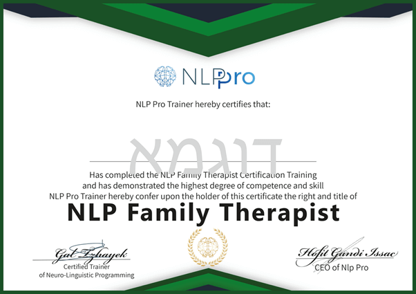 nlp family therapist grammer